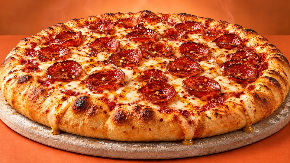 Hot Honey Pepperoni pizza