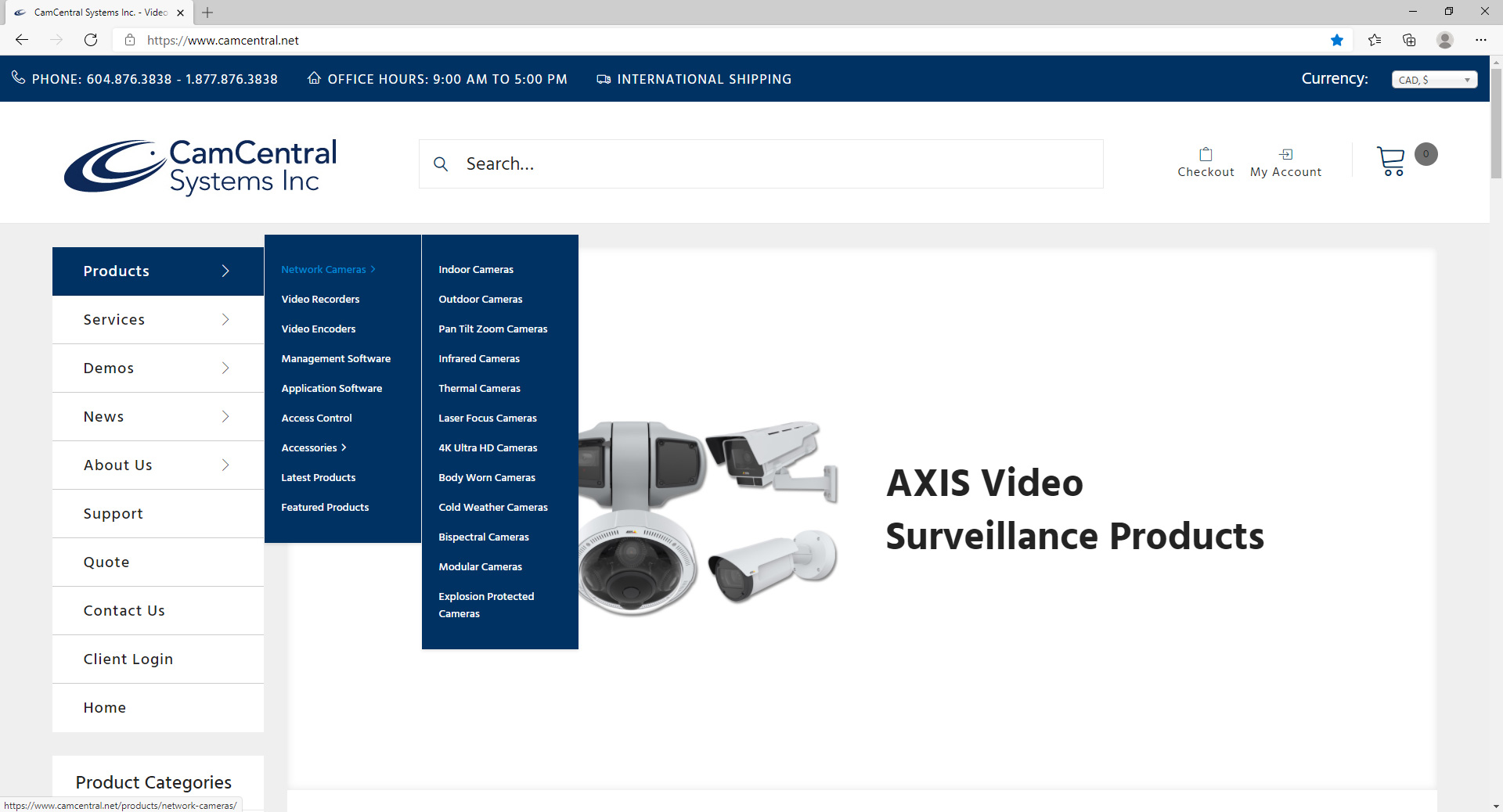 CamCentral Systems Inc