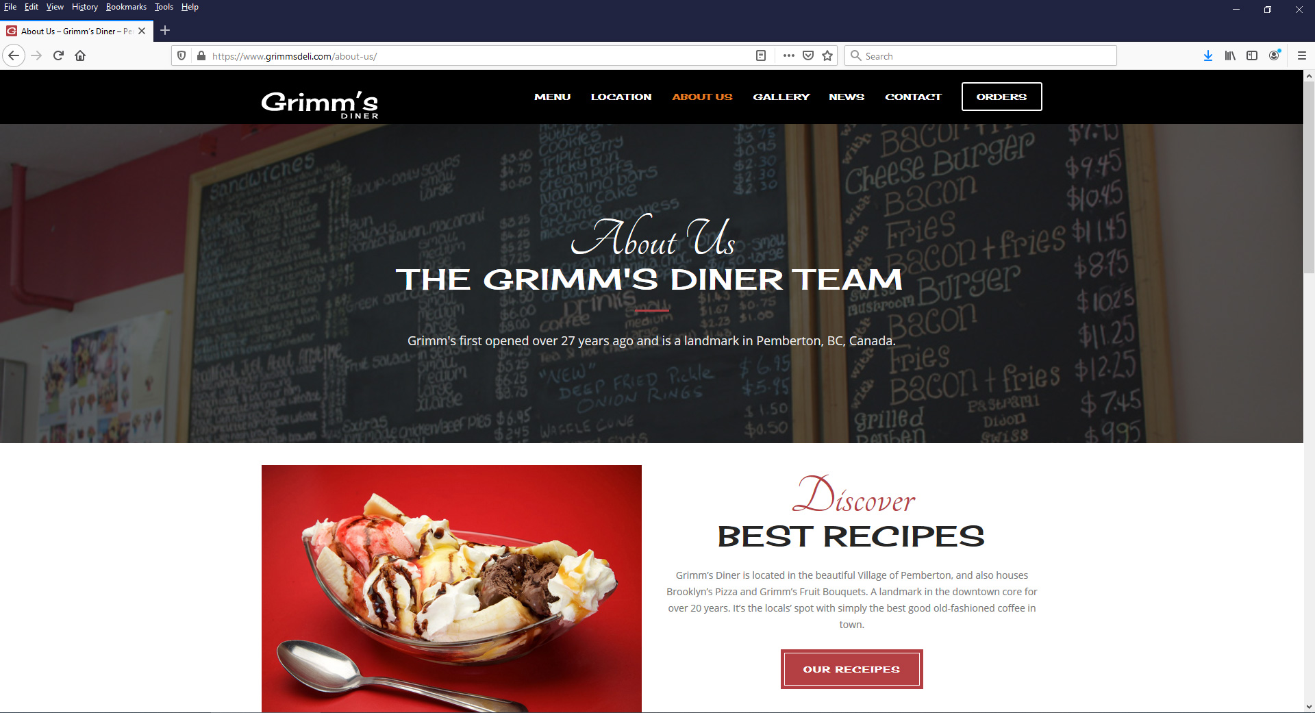 Grimm's Diner
